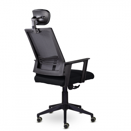 Кресло М-808 Аэро/Aero blackPL пластик Ср D26-28/NET202/D26-28 (черный) Кресло М-808 Аэро/Aero blackPL пластик Ср D26-28/NET202/D26-28 (черный)