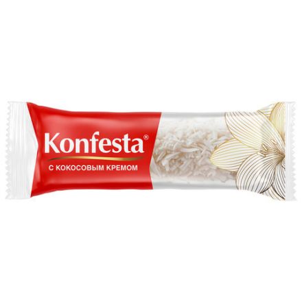 Конфеты глазированные KONFESTA ассорти (кокос, малина, манго-маракуйя), 1100 г