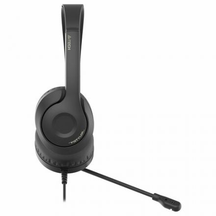 Наушники с микрофоном (гарнитура) A4TECH Fstyler FH100U, проводные, 2 м, USB, черные, 1774509 Наушники с микрофоном (гарнитура) A4TECH Fstyler FH100U, проводные, 2 м, USB, черные, 1774509