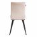Стул обеденный Monte Carlo TREND, велюр, бежевый/черный, 7, 49х51х93 см