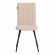 Стул обеденный Monte Carlo TREND, велюр, бежевый/черный, 7, 49х51х93 см