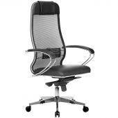 Кресло руководителя Метта "Samurai" Comfort-1.01, CH-2, сетка Х2 черн/экокожа MPES черн., мультиблок Кресло руководителя Метта "Samurai" Comfort-1.01, CH-2, сетка Х2 черн/экокожа MPES черн., мультиблок