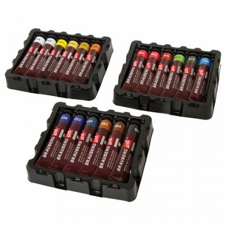 Краски масляные художественные BRAUBERG ART PREMIERE, 18 цв. по 22 мл, в тубах, 191459 Краски масляные художественные BRAUBERG ART PREMIERE, 18 цв. по 22 мл, в тубах, 191459