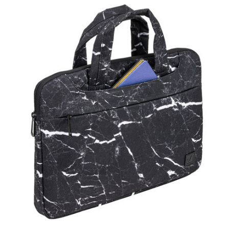 Сумка портфель BRAUBERG STYLE с отделением для ноутбука 13-14", 3 кармана, "Marble", черная, 26х36х3 см, 270835 Сумка портфель BRAUBERG STYLE с отделением для ноутбука 13-14", 3 кармана, "Marble", черная, 26х36х3 см, 270835