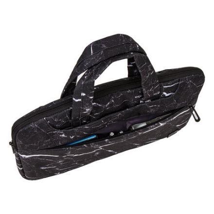 Сумка портфель BRAUBERG STYLE с отделением для ноутбука 13-14", 3 кармана, "Marble", черная, 26х36х3 см, 270835 Сумка портфель BRAUBERG STYLE с отделением для ноутбука 13-14", 3 кармана, "Marble", черная, 26х36х3 см, 270835
