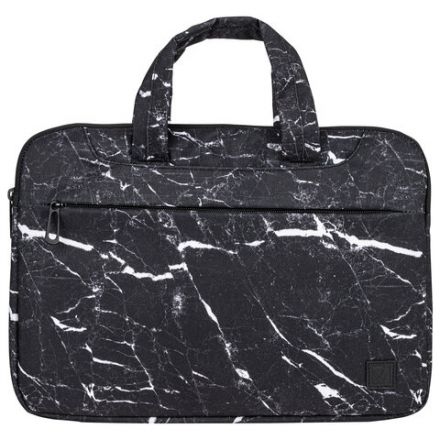 Сумка портфель BRAUBERG STYLE с отделением для ноутбука 13-14", 3 кармана, "Marble", черная, 26х36х3 см, 270835 Сумка портфель BRAUBERG STYLE с отделением для ноутбука 13-14", 3 кармана, "Marble", черная, 26х36х3 см, 270835