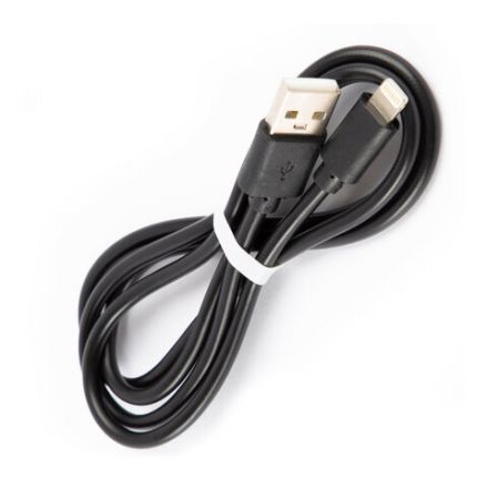 Кабель USB 2.0 – Lightning, 1 м, RED LINE, для подключения портативных устройств, черный, УТ000008646 Кабель USB 2.0 – Lightning, 1 м, RED LINE, для подключения портативных устройств, черный, УТ000008646