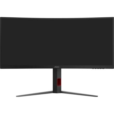 Монитор AOC CU34G4 34 UWQHD/1500R/21:9/VA/180Гц/300cd/HDMI/DP/HAS/черн