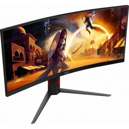 Монитор AOC CU34G4 34 UWQHD/1500R/21:9/VA/180Гц/300cd/HDMI/DP/HAS/черн