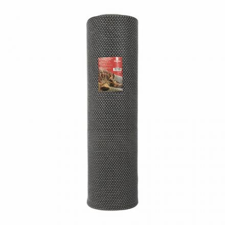 Коврик дорожка Zig-Zag ячеистый грязезащитный 0,9х10 м, толщина 5 мм, ПВХ, В РУЛОНЕ, VORTEX, 22156