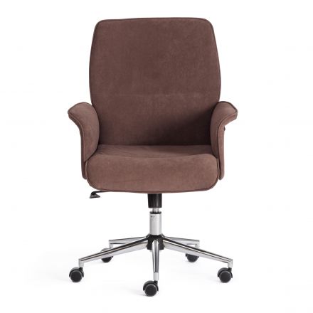 Кресло Tetchair YORK, флок , коричневый, 6