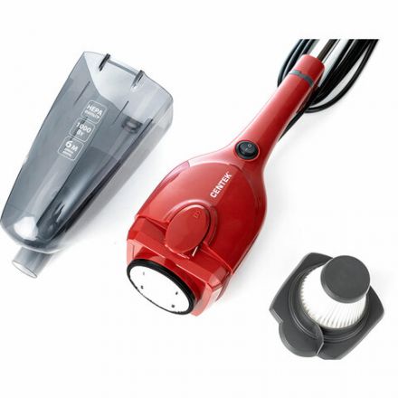Пылесос вертикальный CENTEK CT-2565, потребляемая мощность 600 Вт, мощность всасывания 200 Вт, контейнер 1,2 л, красный, CT-2565 Red Пылесос вертикальный CENTEK CT-2565, потребляемая мощность 600 Вт, мощность всасывания 200 Вт, контейнер 1,2 л, красный, CT-2565 Red