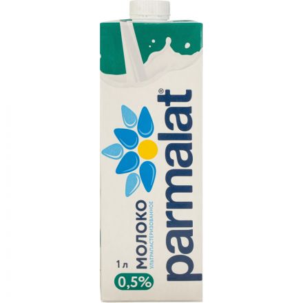 Молоко Parmalat ультрапастеризованное 0.5% 1 л Молоко Parmalat ультрапастеризованное 0.5% 1 л