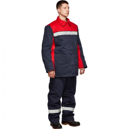 Костюм сварщика утепленный 100% х/б 450г/м2(модель КС04ОТ) (р.52-54)182-188 Костюм сварщика утепленный 100% х/б 450г/м2(модель КС04ОТ) (р.52-54)182-188