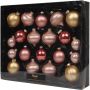 Игрушка новогодняя из стекла, набор из 20 штук 30x24x6,5см 95976