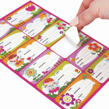 Наклейки для маркировки школьных принадлежностей "Принцессы", 12 штук, 14х21 см, ЮНЛАНДИЯ, 662709 Наклейки для маркировки школьных принадлежностей "Принцессы", 12 штук, 14х21 см, ЮНЛАНДИЯ, 662709