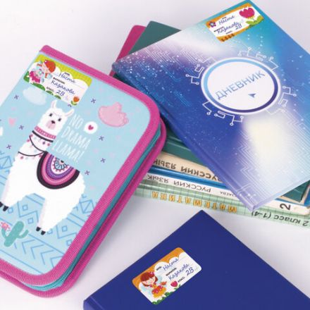 Наклейки для маркировки школьных принадлежностей "Принцессы", 12 штук, 14х21 см, ЮНЛАНДИЯ, 662709 Наклейки для маркировки школьных принадлежностей "Принцессы", 12 штук, 14х21 см, ЮНЛАНДИЯ, 662709