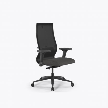 Кресло SynchroSit 10 B2-165D - T+Bahama /Kb00/Wh12/D02P(M23.B11.G19.W02) Черный-Тем.серый Кресло SynchroSit 10 B2-165D - T+Bahama /Kb00/Wh12/D02P(M23.B11.G19.W02) Черный-Тем.серый