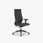 Кресло SynchroSit 10 B2-165D - T+Bahama /Kb00/Wh12/D02P(M23.B11.G19.W02) Черный-Тем.серый