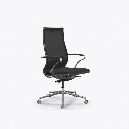 Кресло SynchroSit 10 B2-107K - T /Km00/Nb00/K15cL(M23.B23.G18.W13) Черный