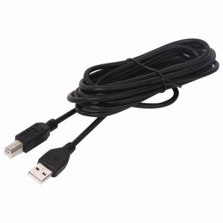 Кабель USB 2.0 AM-BM, 3 м, SONNEN Premium, медь, для подключения принтеров, сканеров, МФУ, плоттеров, экранированный, черный, 513129 Кабель USB 2.0 AM-BM, 3 м, SONNEN Premium, медь, для подключения принтеров, сканеров, МФУ, плоттеров, экранированный, черный, 513129