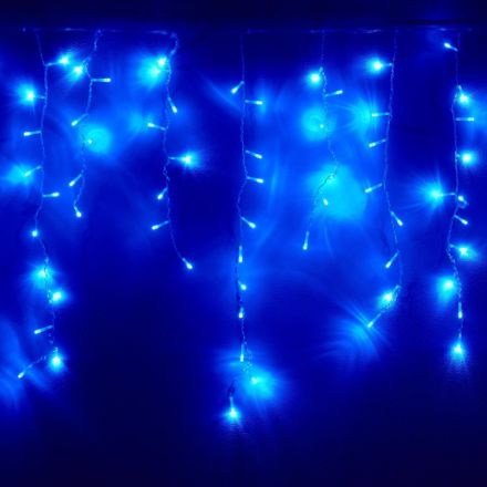 Гирлянда LED бахрома голубой свет 200 LED (2,4x0,6 м) IP65 SW-XMAXOut-0014