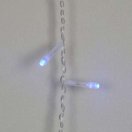 Гирлянда LED бахрома голубой свет 200 LED (2,4x0,6 м) IP65 SW-XMAXOut-0014