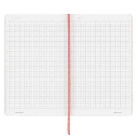 Блокнот А5 (130х210 мм), BRAUBERG ULTRA, под кожу, 80 г/м2, 96 л., клетка, светло-розовый, 113008 Блокнот А5 (130х210 мм), BRAUBERG ULTRA, под кожу, 80 г/м2, 96 л., клетка, светло-розовый, 113008