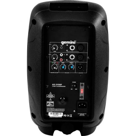 Акустическая система Gemini AS-2108P 2-х полосная, активная, 30 Вт