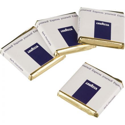 Шоколад порционный горький Lavazza 5 г (250 штук в упаковке)