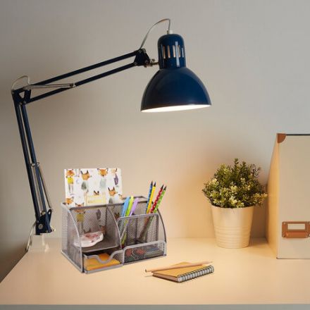 Подставка-органайзер металлическая BRAUBERG "Germanium", 7 секций, 125х220х140 мм, серебро, 237417 Подставка-органайзер металлическая BRAUBERG "Germanium", 7 секций, 125х220х140 мм, серебро, 237417