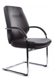 Кресло Alonzo-CF С1711 Тёмно-коричневый (3072) натуральная кожа 68*68*102-108