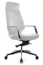 Кресло Alonzo А1711 Белый (6207) натуральная кожа 68*68*120-126