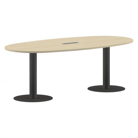 Конференц стол ПРГ-3 Клен*/Антрацит 2200х1100х750 IMAGO Конференц стол ПРГ-3 Клен*/Антрацит 2200х1100х750 IMAGO
