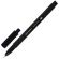 Ручка шариковая масляная BRAUBERG "BLACK PEN", СИНЯЯ, игольчатый узел 0,7 мм, линия письма 0,35 мм, 144325