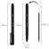 Ручка шариковая масляная BRAUBERG "BLACK PEN", СИНЯЯ, игольчатый узел 0,7 мм, линия письма 0,35 мм, 144325