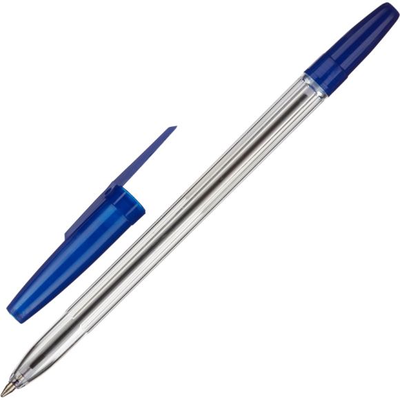 Ручка шариковая Attache Оптима синяя (толщина линии 0.7 мм)