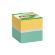 Блок для записей КОМУС на склейке 9х9х9 цветной блок 80-100 г