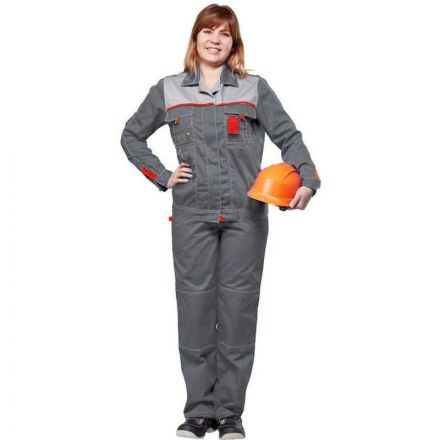 Костюм рабочий летний л10-КБР жен т-сер/св-сер 48-50 170-176