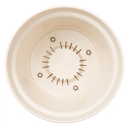 Горшок д/ цветов Mint D380мм, 20л с поддоном светло-бежевый 221612325/01 Горшок д/ цветов Mint D380мм, 20л с поддоном светло-бежевый 221612325/01