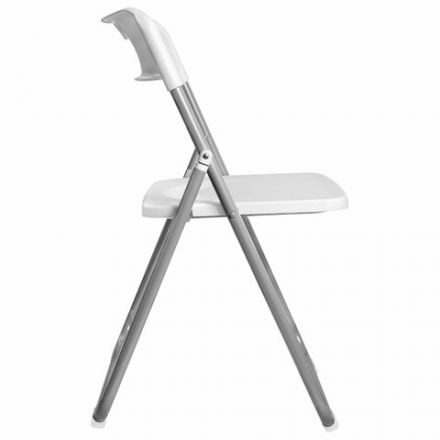 Стулья складные BRABIX "Golf Lite CF-017", КОМПЛЕКТ 4 шт., серебристый каркас, пластик, белый, 533035 Стулья складные BRABIX "Golf Lite CF-017", КОМПЛЕКТ 4 шт., серебристый каркас, пластик, белый, 533035