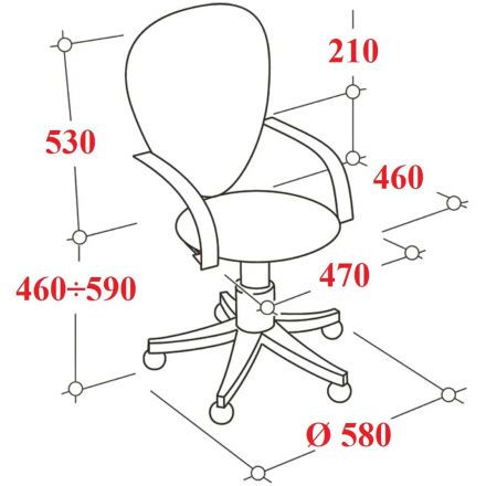 Кресло UP_Prestige O, к/з бежевый Z-21 (гольф)