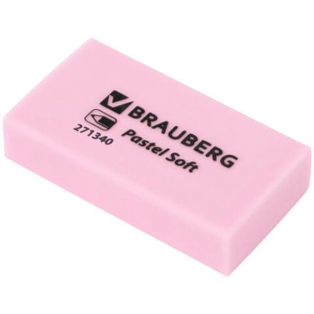 Ластики BRAUBERG PASTEL SOFT НАБОР 6 шт., размер ластика 45х25х10 мм, экологичный ПВХ, 271340 Ластики BRAUBERG PASTEL SOFT НАБОР 6 шт., размер ластика 45х25х10 мм, экологичный ПВХ, 271340