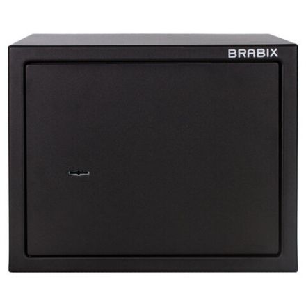 Сейф мебельный BRABIX "SF-280KL", 280х350х300 мм, ключевой замок, черный, 291148, S103BR212314 Сейф мебельный BRABIX "SF-280KL", 280х350х300 мм, ключевой замок, черный, 291148, S103BR212314