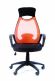 Офисное кресло Chairman 840 Россия черный пластик TW-66 оранжевый