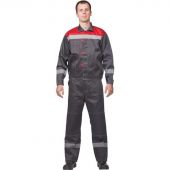 Костюм рабочий летний муж. л20-КБР сер/красн (р.56-58) 182-188 Костюм рабочий летний муж. л20-КБР сер/красн (р.56-58) 182-188