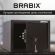 Сейф мебельный BRABIX "SF-230KL", 230х310х250 мм, ключевой замок, черный, 291146, S103BR211514