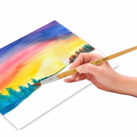 Кисть BRAUBERG, пони, круглая, № 8, 200194 Кисть BRAUBERG, пони, круглая, № 8, 200194