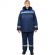 Куртка рабочая зимняя жен з32-КУ син/вас смес 56-58/170-176(Арсенал-СП)
