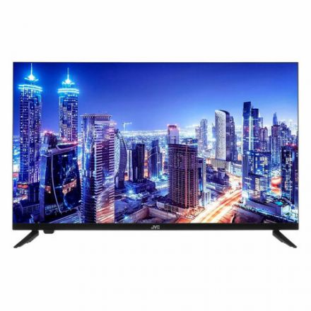 Телевизор JVC LT-32M595, 32'' (81 см), 1366x768, HD, 16:9, Android TV, Wi-Fi, безрамочный, черный